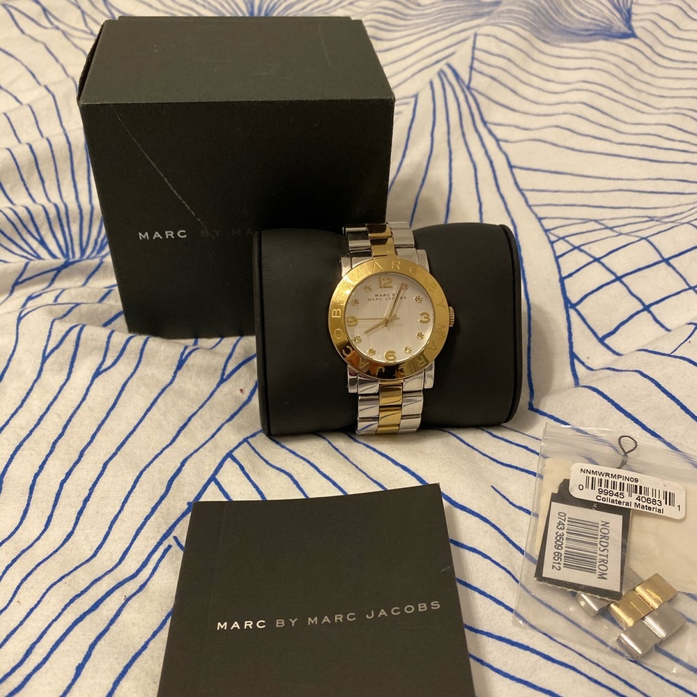 Marc by Marc Jacobs Gold/Silver Watch